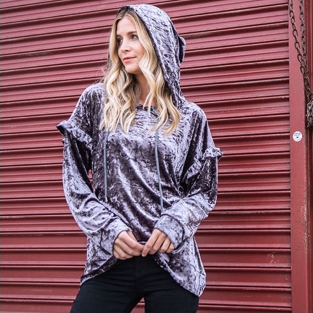 Ash Velvet Purple Tops